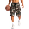 image:imageG Gradual Mens Basketball Shorts with Zipper Pockets Lightweight Quick Dry 11 Long Shorts for Men Athletic GymGreen Camo