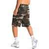 image:imageG Gradual Mens Basketball Shorts with Zipper Pockets Lightweight Quick Dry 11 Long Shorts for Men Athletic GymGreen Camo
