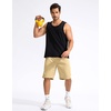 image:imageG Gradual Mens Basketball Shorts with Zipper Pockets Lightweight Quick Dry 11 Long Shorts for Men Athletic GymKhaki
