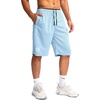 image:imageG Gradual Mens Basketball Shorts with Zipper Pockets Lightweight Quick Dry 11 Long Shorts for Men Athletic GymLight Blue