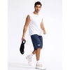 image:imageG Gradual Mens Basketball Shorts with Zipper Pockets Lightweight Quick Dry 11 Long Shorts for Men Athletic GymNavy