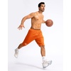 image:imageG Gradual Mens Basketball Shorts with Zipper Pockets Lightweight Quick Dry 11 Long Shorts for Men Athletic GymOrange