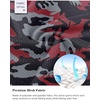 image:imageG Gradual Mens Basketball Shorts with Zipper Pockets Lightweight Quick Dry 11 Long Shorts for Men Athletic GymRed Camo