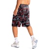 image:imageG Gradual Mens Basketball Shorts with Zipper Pockets Lightweight Quick Dry 11 Long Shorts for Men Athletic GymRed Camo