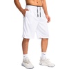image:imageG Gradual Mens Basketball Shorts with Zipper Pockets Lightweight Quick Dry 11 Long Shorts for Men Athletic GymWhite