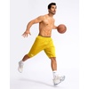 image:imageG Gradual Mens Basketball Shorts with Zipper Pockets Lightweight Quick Dry 11 Long Shorts for Men Athletic GymYellow