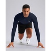image:imageG Gradual Mens Compression Shirt Long Sleeve Moisture Wicking Running Gym Shirts for Men Athletic Workout Base Layer TShirtNavyM