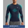 image:imageG Gradual Mens Compression Shirt Long Sleeve Moisture Wicking Running Gym Shirts for Men Athletic Workout Base Layer TShirtNavyM