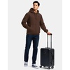 image:imageG Gradual Mens Fleece Hoodies Pullover Soft Warm Athletic Workout Gym Hooded Sweatshirt for Men with PocketsCoffee
