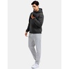 image:imageG Gradual Mens Fleece Hoodies Pullover Soft Warm Athletic Workout Gym Hooded Sweatshirt for Men with PocketsGrey