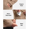 image:imageG Gradual Mens Fleece Hoodies Pullover Soft Warm Athletic Workout Gym Hooded Sweatshirt for Men with PocketsKhaki