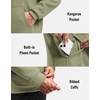 image:imageG Gradual Mens Fleece Hoodies Pullover Soft Warm Athletic Workout Gym Hooded Sweatshirt for Men with PocketsLight Green