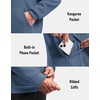 image:imageG Gradual Mens Fleece Hoodies Pullover Soft Warm Athletic Workout Gym Hooded Sweatshirt for Men with PocketsSlate Blue