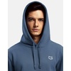 image:imageG Gradual Mens Fleece Hoodies Pullover Soft Warm Athletic Workout Gym Hooded Sweatshirt for Men with PocketsSlate Blue