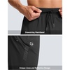 image:imageG Gradual Mens Joggers with Zipper Pockets Athletic Workout Gym Pants Stretch Running Track Jogging Sweatpants for MenBlack