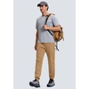 image:imageG Gradual Mens Joggers with Zipper Pockets Athletic Workout Gym Pants Stretch Running Track Jogging Sweatpants for MenDark Khaki
