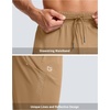image:imageG Gradual Mens Joggers with Zipper Pockets Athletic Workout Gym Pants Stretch Running Track Jogging Sweatpants for MenDark Khaki