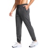 image:imageG Gradual Mens Joggers with Zipper Pockets Athletic Workout Gym Pants Stretch Running Track Jogging Sweatpants for MenHeather Charcoal
