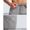 image:imageG Gradual Mens Joggers with Zipper Pockets Athletic Workout Gym Pants Stretch Running Track Jogging Sweatpants for MenLight Grey