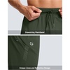 image:imageG Gradual Mens Joggers with Zipper Pockets Athletic Workout Gym Pants Stretch Running Track Jogging Sweatpants for MenOlive Green