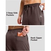 image:imageG Gradual Mens Joggers with Zipper Pockets Athletic Workout Running Track Pants Stretch Gym Sweatpants for MenBrown Heather