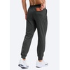 image:imageG Gradual Mens Joggers with Zipper Pockets Athletic Workout Running Track Pants Stretch Gym Sweatpants for MenCharcoal Heather