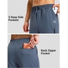 image:imageG Gradual Mens Joggers with Zipper Pockets Athletic Workout Running Track Pants Stretch Gym Sweatpants for MenDusty Blue