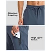 image:imageG Gradual Mens Joggers with Zipper Pockets Athletic Workout Running Track Pants Stretch Gym Sweatpants for MenDusty Blue