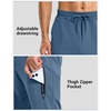 image:imageG Gradual Mens Joggers with Zipper Pockets Athletic Workout Running Track Pants Stretch Gym Sweatpants for MenSlate Blue