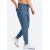 image:imageG Gradual Mens Joggers with Zipper Pockets Athletic Workout Running Track Pants Stretch Gym Sweatpants for MenSlate Blue