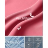 image:imageG Gradual Womens 14 Bermuda Long Shorts Knee Length High Waisted Athletic Shorts with Pockets Stretch Casual Summer WalkingBriar Rose