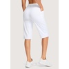 image:imageG Gradual Womens 14 Bermuda Long Shorts Knee Length High Waisted Athletic Shorts with Pockets Stretch Casual Summer WalkingC White