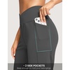 image:imageG Gradual Womens 14 Bermuda Long Shorts Knee Length High Waisted Athletic Shorts with Pockets Stretch Casual Summer WalkingDark Grey