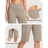 image:imageG Gradual Womens 14 Bermuda Long Shorts Knee Length High Waisted Athletic Shorts with Pockets Stretch Casual Summer WalkingDark Khaki