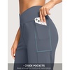 image:imageG Gradual Womens 14 Bermuda Long Shorts Knee Length High Waisted Athletic Shorts with Pockets Stretch Casual Summer WalkingDusty Blue