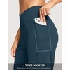 image:imageG Gradual Womens 14 Bermuda Long Shorts Knee Length High Waisted Athletic Shorts with Pockets Stretch Casual Summer WalkingIndigo