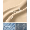 image:imageG Gradual Womens 14 Bermuda Long Shorts Knee Length High Waisted Athletic Shorts with Pockets Stretch Casual Summer WalkingKhaki