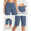 image:imageG Gradual Womens 14 Bermuda Long Shorts Knee Length High Waisted Athletic Shorts with Pockets Stretch Casual Summer WalkingUniverse Blue