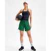 image:imageG Gradual Womens 57 Athletic Long Running Shorts with Zipper Pockets Quick Dry Workout Gym Hiking Shorts for WomenGreen