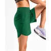 image:imageG Gradual Womens 57 Athletic Long Running Shorts with Zipper Pockets Quick Dry Workout Gym Hiking Shorts for WomenGreen
