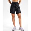 image:imageG Gradual Womens 57 Athletic Long Running Shorts with Zipper Pockets Quick Dry Workout Gym Hiking Shorts for WomenGrey Camo
