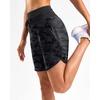 image:imageG Gradual Womens 57 Athletic Long Running Shorts with Zipper Pockets Quick Dry Workout Gym Hiking Shorts for WomenGrey Camo