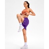 image:imageG Gradual Womens 57 Athletic Long Running Shorts with Zipper Pockets Quick Dry Workout Gym Hiking Shorts for WomenPurple