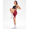 image:imageG Gradual Womens 57 Athletic Long Running Shorts with Zipper Pockets Quick Dry Workout Gym Hiking Shorts for WomenRed