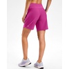 image:imageG Gradual Womens 57 Athletic Long Running Shorts with Zipper Pockets Quick Dry Workout Gym Hiking Shorts for WomenRose