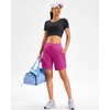 image:imageG Gradual Womens 57 Athletic Long Running Shorts with Zipper Pockets Quick Dry Workout Gym Hiking Shorts for WomenRose