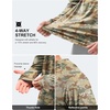image:imageMens Sun Protection Hoodie Shirts Long Sleeve UPF 50 Swim Shirts for Men Rash Guard Fishing Shirt Quick DryOlivine Camo
