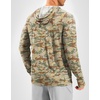 image:imageMens Sun Protection Hoodie Shirts Long Sleeve UPF 50 Swim Shirts for Men Rash Guard Fishing Shirt Quick DryOlivine Camo