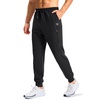 image:imageG Gradual Mens Joggers with Zipper Pockets Athletic Workout Running Track Pants Stretch Gym Sweatpants for MenBlack