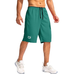 image:imageG Gradual Mens Basketball Shorts with Zipper Pockets Lightweight Quick Dry 11 Long Shorts for Men Athletic GymGreen